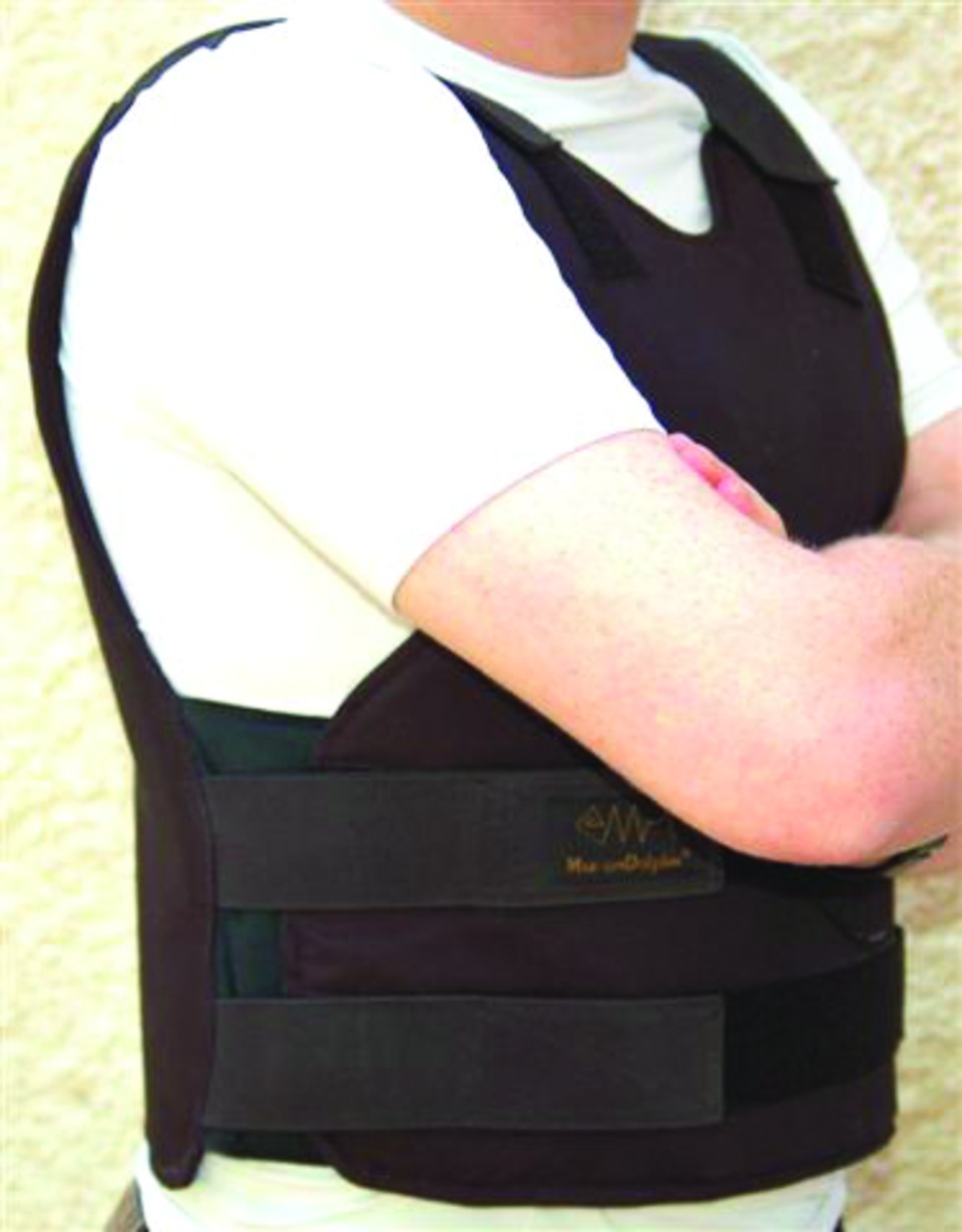 Concealable Bulletproof Vest Level IIIA with SIDE protection