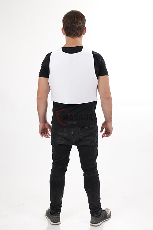Civilian Bulletproof Vest White back